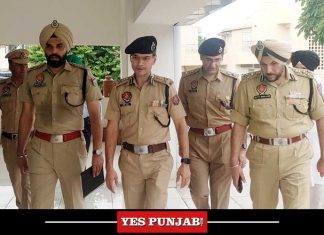 Gaurav Yadav Gurpreet Bhullar surprise check Mohali police station