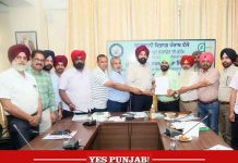 Fauja Singh Sarari meeting with Horticulture Dept
