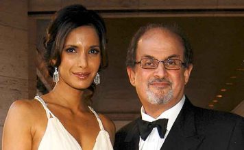 Padma Lakshmi Salman Rushdie