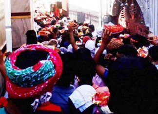 Crowds in Himachal temples Navratri festival