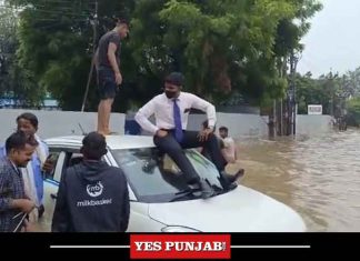 Heavy rainfall cripples Gurugram