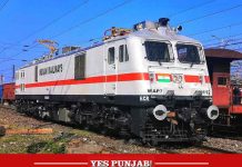 Indian Railway train engine