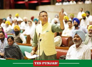 Aman Arora speaking in assembly
