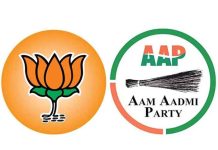 BJP AAP Logo 1
