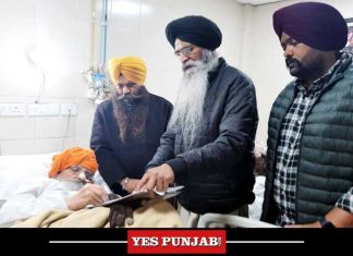 Bapu Surat Singh fills form amid signature campaign
