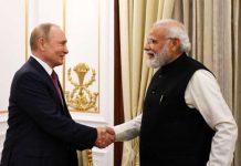 Modi meet Putin