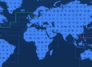 internet global map