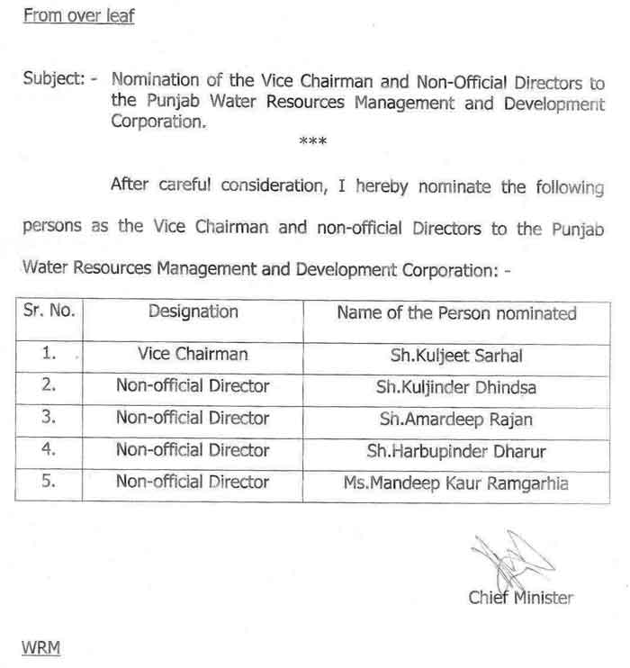 PWRMDC VC Directors List