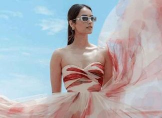 Manushi Chhillar Cannes outfit