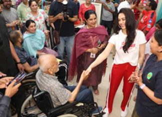 Preity Zinta at Chandigarh Spinal Rehab