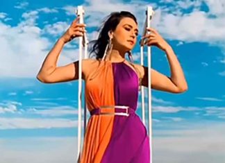 Preity Zinta fashion shoot