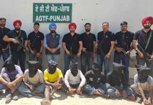 Punjab Police Arrests gangsters