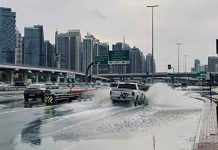 Rainfall in UAE