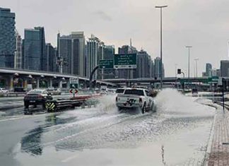 Rainfall in UAE