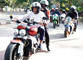 Sanjay Tandon Bike ride
