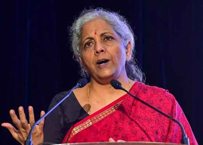 Union Finance Minister Nirmala Sitharaman