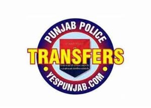 Punjab Police Transfers - Banner - Blue - Yes Punjab News