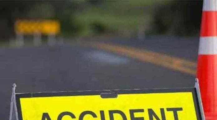 Army Major Dies After SUV Collides with Camel in Jaisalmer, Two Lieutenants Injured accident-sign banner