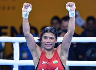 Indian-women-boxer Nikhat Zareen