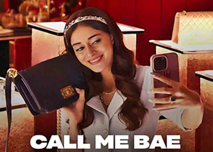 Ananya Panday hustles Call Me Bae