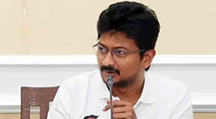 Madras HC Orders Udhayanidhi Stalin’s Release After Questioning in CM Vijay Remarks Case Udhayanidhi-Stalinm-on-mic