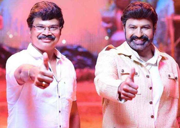 Actors Nandamuri Balakrishna and Boyapati Sreenu