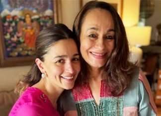 Alia Bhatt with Soni Razdan