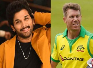 Allu Arjun David Warner