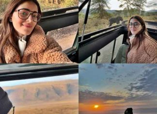 Ananya Panday enjoys African Safari