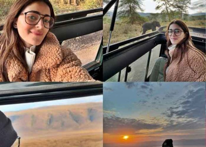 Ananya Panday enjoys African Safari