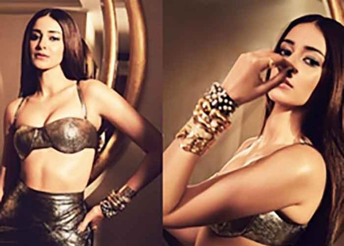 Ananya Panday turns metallic mermaid