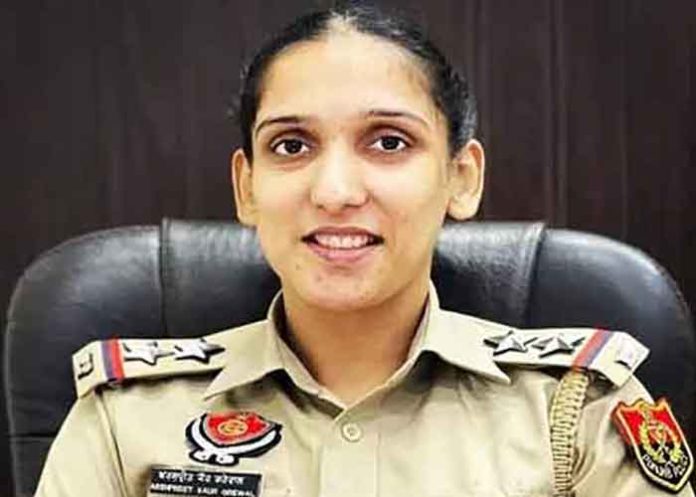 Arshpreet Kaur Grewal SHO Punjab Police