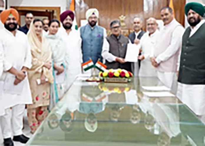 BJP leaders meet Punjab Guv Kataria