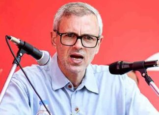 CM Omar Abdullah on mic