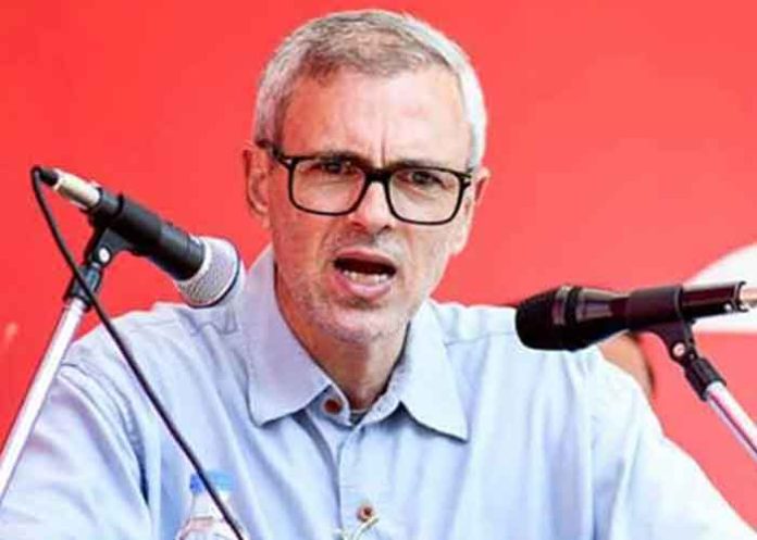 CM Omar Abdullah on mic