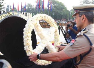 DGP Gaurav Yadav Pays Tributes to Police Martyrs