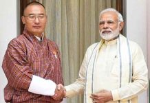 Dasho Tshering Tobgay PM Modi