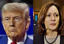 Donald-trump Kamala-Harris photo