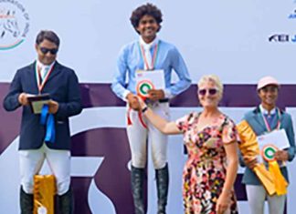 Equestrian Barath Manoharan wins