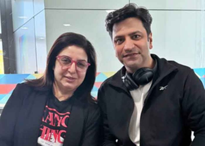 Farah Khan meets celeb chef Kunal Kapoor