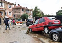 Flash floods in Spain