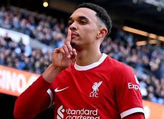 Footballer Trent Alexander-Arnold