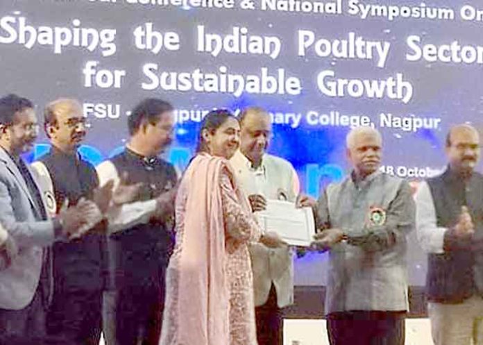 GADVASU Scientist Dr. Gurjot Kaur Mavi Honored