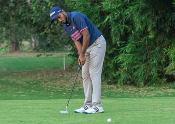 Golfer Shaurya Bhattacharya