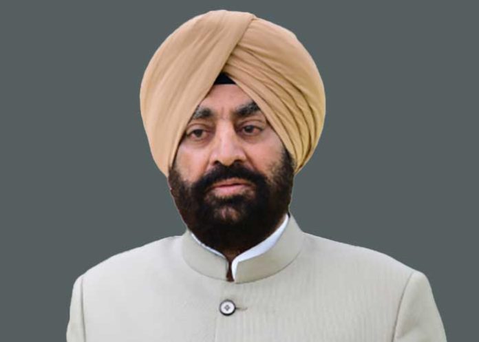 Governor Lt Gurmit Singh