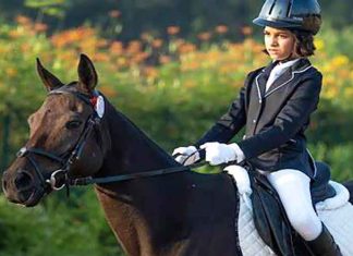 Inaara mehta luthria Horse Rider