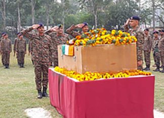 Indian Army tribute to Army Dog Phantom