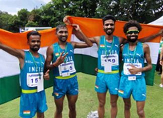 Indian Athletes won gold at Asian Cross Country