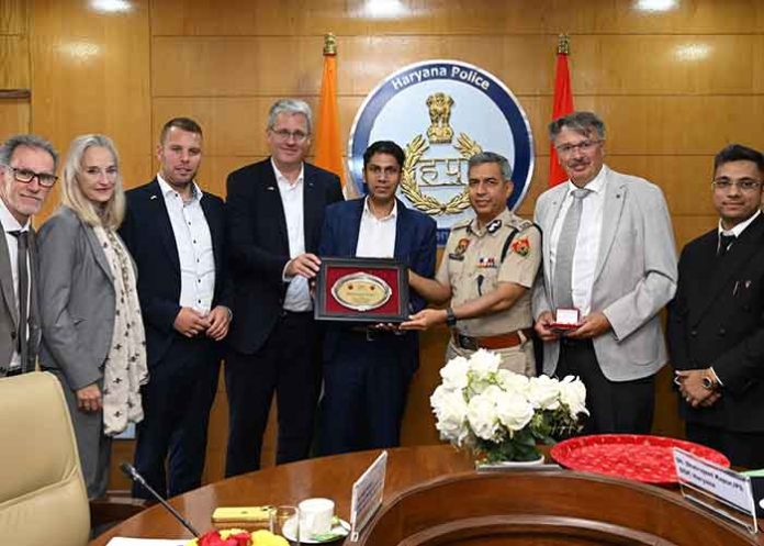 Indian-origin MP Rahul Kumar visits Haryana Police HQs