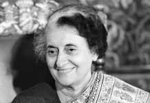 Indira Gandhi BW